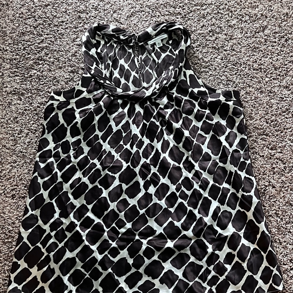 Banana Republic sleeveless top animal print women’s XL